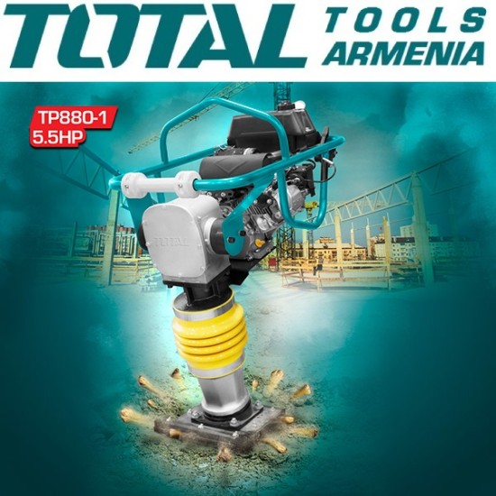 Gasoline tamping rammer 4 kW / 5.5HP / Honda GX160 Gasoline tamping rammer 4 kW / 5.5HP / Honda GX160