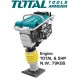 Gasoline tamping rammer 4.8 kW / 6.5HP / TOTAL Petrol engine Gasoline tamping rammer 4.8 kW / 6.5HP / TOTAL Petrol engine