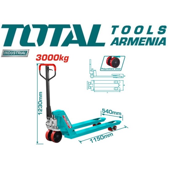 Hand pallet truck 3000kg