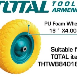 Polyurethane wheel for 150kg wheelbarrow