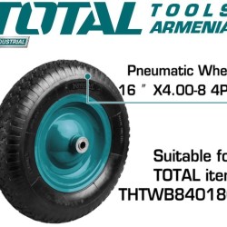 Pneumatic wheel with inner tire 16inch
