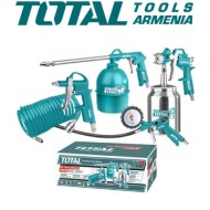 Pneumatic tool set 5 in 1 