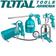 Pneumatic tool set 5 in 1 