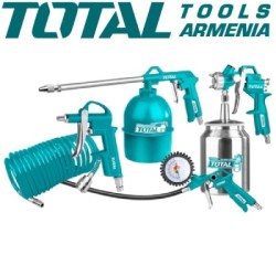 Pneumatic tool set 5 in 1 