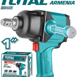 Pneumatic impact wrench 1800 Nm/6.2 bar - 1 inch