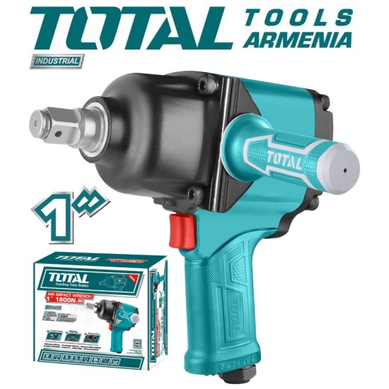 Pneumatic impact wrench 1800 Nm/6.2 bar - 1 inch Pneumatic impact wrench 1800 Nm/6.2 bar - 1 inch