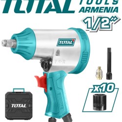 Pneumatic impact wrench 312 Nm/6.3 bar - 1/2 inch
