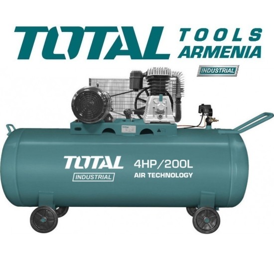Air oil belt compressor 200L / 3 kW Air oil belt compressor 200L / 3 kW
