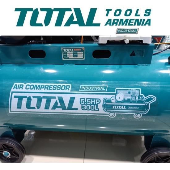 Air oil belt compressor 300 L / 4.1 kW (three-phase) Air oil belt compressor 300 L / 4.1 kW (three-phase)