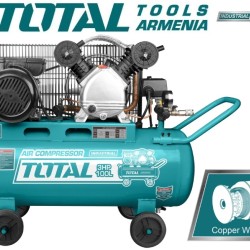 Air oil belt compressor 100L / 2.2 kW