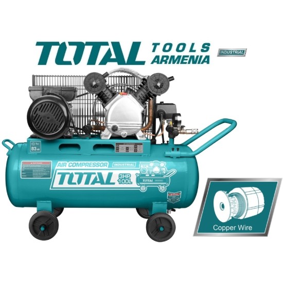 Air oil belt compressor 100L / 2.2 kW Air oil belt compressor 100L / 2.2 kW