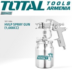 Spray gun with bottom tank 1 l