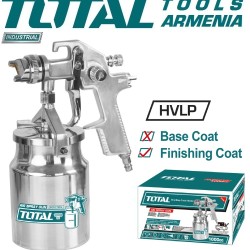 Spray gun with bottom tank 1 l