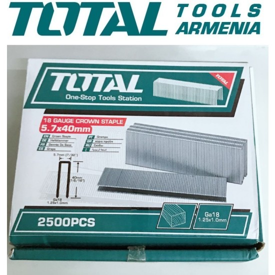 Stapler nails 40mm/5.7mm