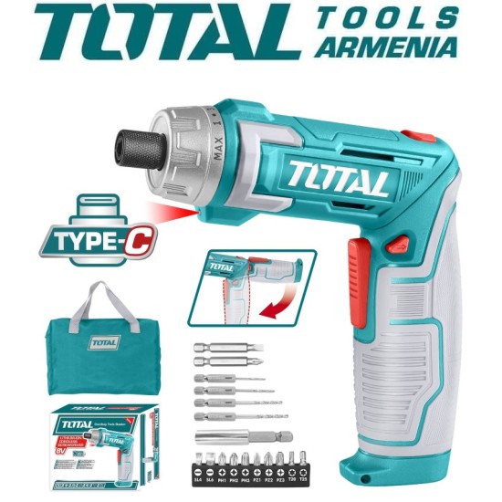 Cordless screwdriver 8V /6 Nm USB Type-C Cordless screwdriver 8V /6 Nm USB Type-C