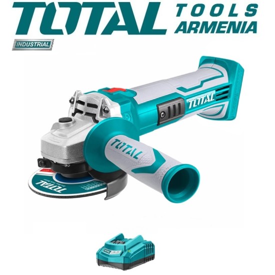 Cordless angle grinder/20 V/4A /115mm/Brushless Motor/INDUSTRIAL Cordless angle grinder/20 V/4A /115mm/Brushless Motor/INDUSTRIAL