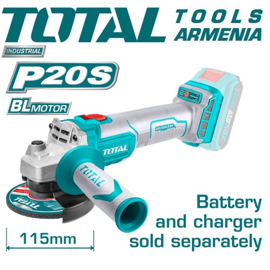 Cordless angle grinder 20 V Cordless angle grinder 20 V