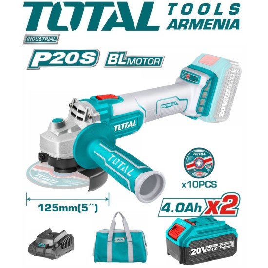 Cordless angle grinder 20 V Cordless angle grinder 20 V