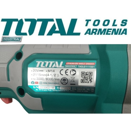 Lithium-ion Angle Grinder
