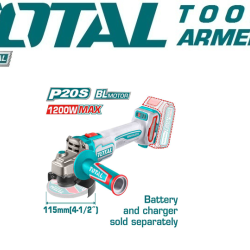 Cordless angle grinder