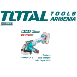 Cordless angle grinder