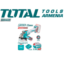 Cordless angle grinder