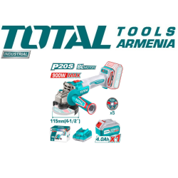 Cordless angle grinder