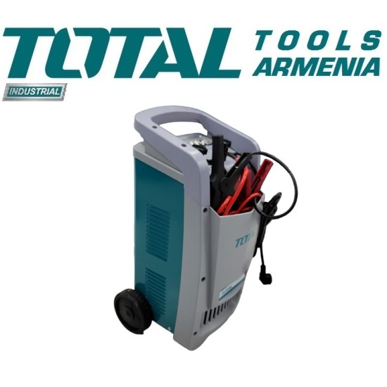 Car battery charger 12/24 V