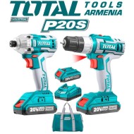 Cordless Impact driver- Screwdriver and Drill - Screwdriver 20 V, 2A