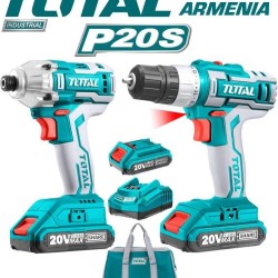 Cordless Impact driver- Screwdriver and Drill - Screwdriver 20 V, 2A
