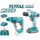 Cordless Rotary Hammer and Drill - Screwdriver 20 V, 2A Cordless Rotary Hammer and Drill - Screwdriver 20 V, 2A