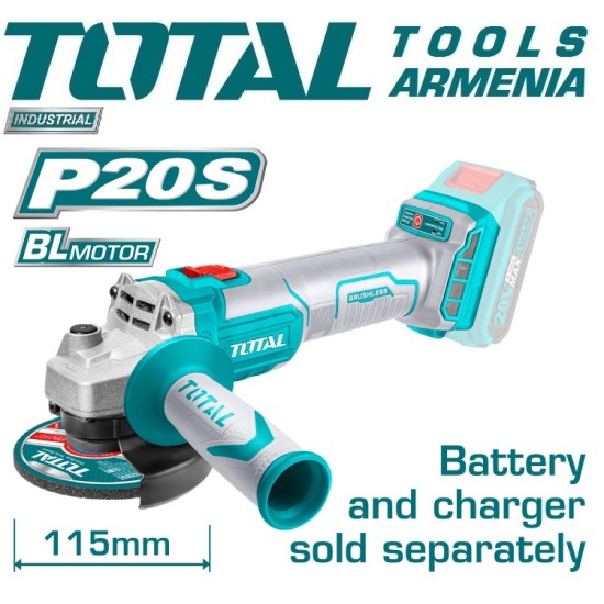 Angle Grinder and Drill - Screwdriver 20 V, 4A