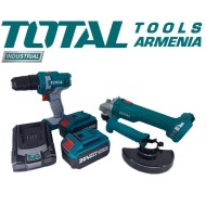 Angle Grinder and Drill 20 V, 4A
