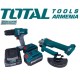 Angle Grinder and Drill 20 V, 4A Angle Grinder and Drill 20 V, 4A