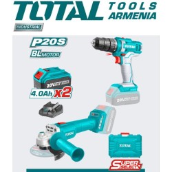 Angle Grinder and Drill 20 V, 4A