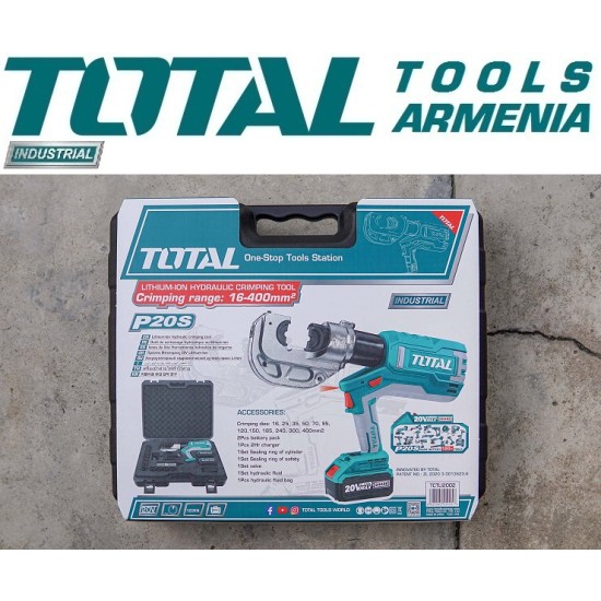 Cordless hydraulic climping tool 20V Cordless hydraulic climping tool 20V