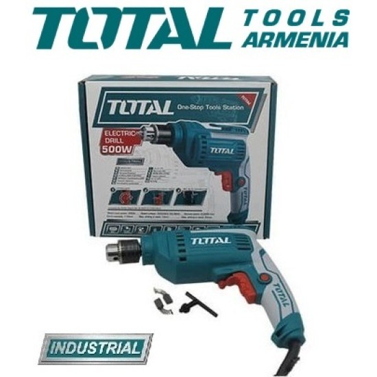 Electric Drill / 500 W / 0–2800 rpm / INDUSTRIAL Electric Drill / 500 W / 0–2800 rpm / INDUSTRIAL