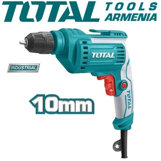 Electric Drill / 500 W / 0–3300 rpm / Key less chuck / INDUSTRIAL Electric Drill / 500 W / 0–3300 rpm / Key less chuck / INDUSTRIAL