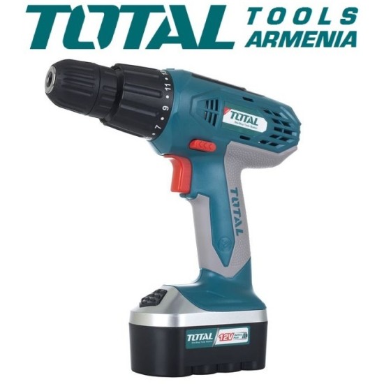 Cordless Drill - Screwdriver / 12V / 1.2A / 10Nm Cordless Drill - Screwdriver / 12V / 1.2A / 10Nm