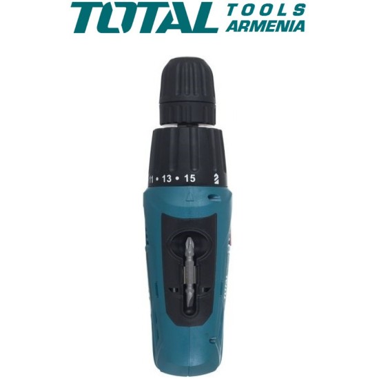 Cordless Drill - Screwdriver / 18V / 1.2A / 16Nm Cordless Drill - Screwdriver / 18V / 1.2A / 16Nm