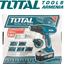 Cordless Drill - Screwdriver / 18V / 1.2A / 16Nm 