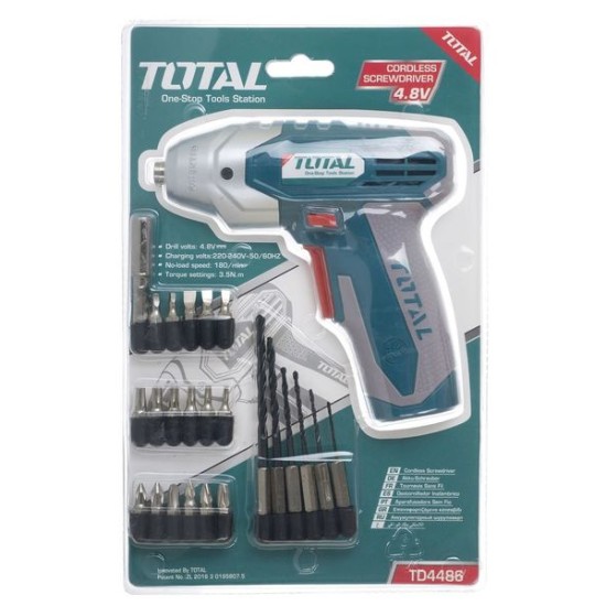 Cordless screwdriver 4.8V/3.7Nm Cordless screwdriver 4.8V/3.7Nm