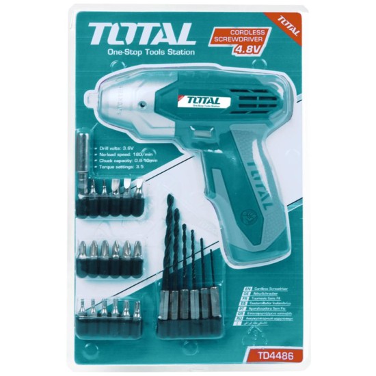 Cordless screwdriver 4.8V/3.7Nm Cordless screwdriver 4.8V/3.7Nm