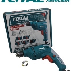 Electric Drill /  450 W / 0–4300 rpm