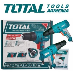 Electric Drill - Screwdriver /  280 W  / 15,5 Nm 