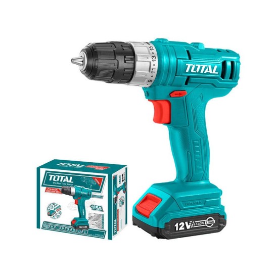 Cordless Drill - Screwdriver 12V/1.5A/ 20Nm Cordless Drill - Screwdriver 12V/1.5A/ 20Nm
