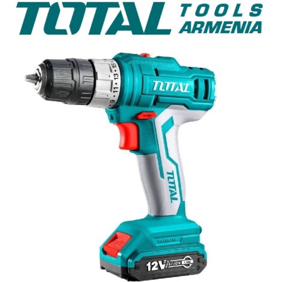 Cordless Drill - Screwdriver 12V/1.5A/25Nm Cordless Drill - Screwdriver 12V/1.5A/25Nm