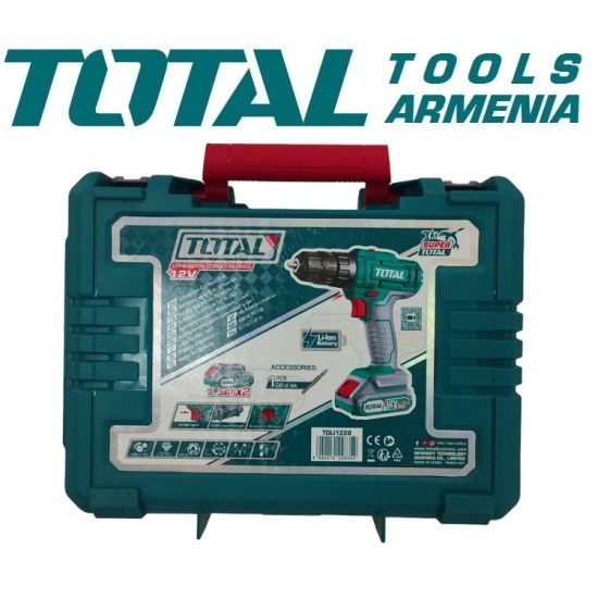 Screwdriver 12V / 1.5Ah / With 2 Batteries and Charger