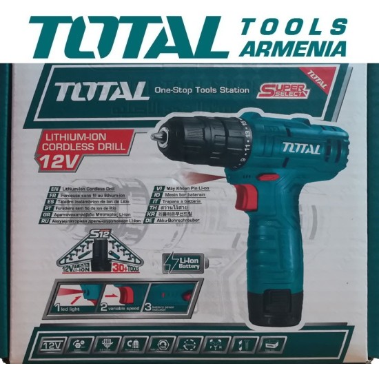 Cordless screwdriver 12V/1,5A/20 Nm Cordless screwdriver 12V/1,5A/20 Nm