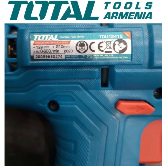 Cordless screwdriver 12V/1,5A/20 Nm Cordless screwdriver 12V/1,5A/20 Nm